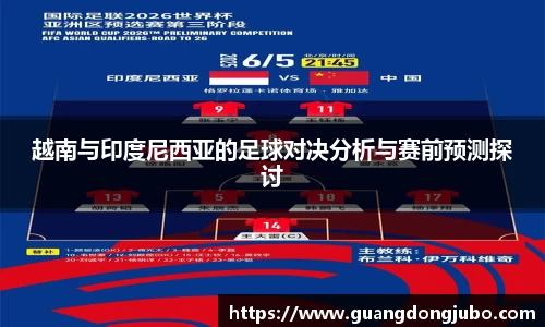 越南与印度尼西亚的足球对决分析与赛前预测探讨